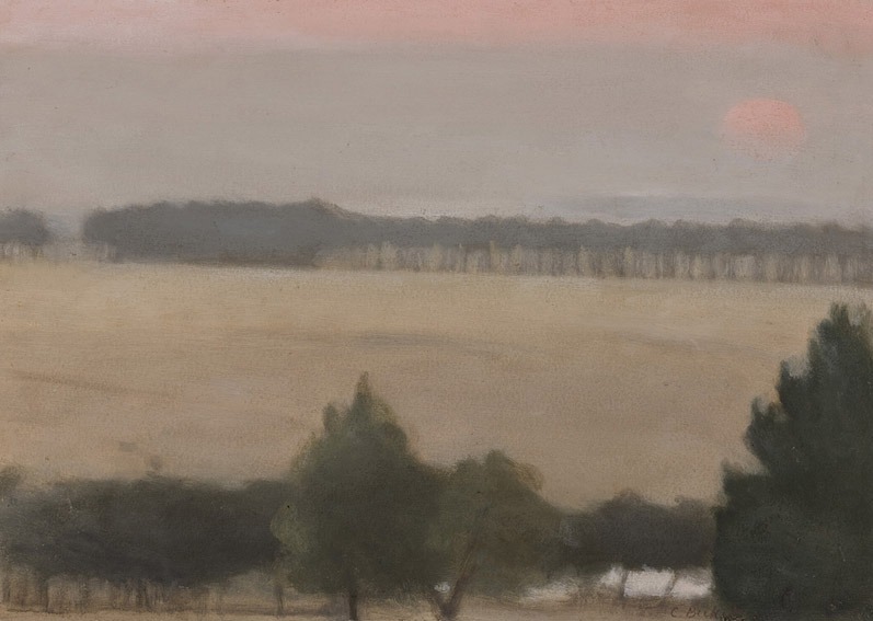 7 Naringal, landscape, 1926, painting by Clarice Beckett (public domain)