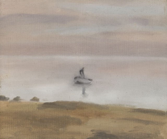 Evening Return, painting by Clarice Beckett (public domain)